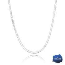 Corrente Correntinha Piastrini 3.4Mm Prata