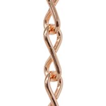 Corrente de aço para cesto RCH Hardware CH-S50 cobre 3 m Corrente de aço para cesto RCH Hardware CH-S50 cobre 3 m
