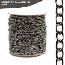 Corrente De Alumínio Oni - 6 Mm Rolo C/25 Metros - Nybc Corrente De Alumínio Oni - 6 Mm Rolo C/25 Metros - Nybc