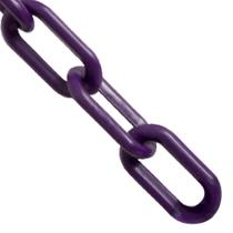Corrente de barreira de plástico Mr. Chain Purple 1,5 polegadas Link 50 pés
