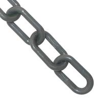 Corrente de barreira de plástico Mr. Chain Slate Grey 2 polegadas 50 pés Corrente de barreira de plástico Mr. Chain Slate Grey 2 polegadas 50 pés