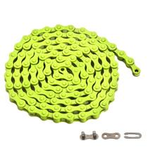Corrente de bicicleta ZONKIE de velocidade única 1/2 x 1/8 de polegada 122 links
