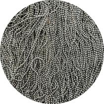 Corrente de Bolinha 1,2mm Metal Níquel 3 Metros Cordão 21g