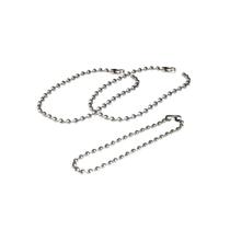 Corrente de Bolinha Tag Niquelado 2,5mmx10cm Marpax 100un