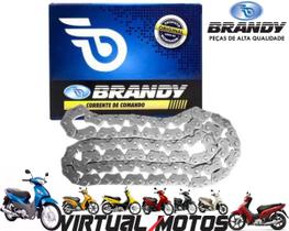 Corrente De Comando Honda Biz 125 Ano 2006 Até 2022 92 Elos - BRANDY