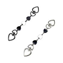 Corrente De Couro Com Extensão Em Formato De Coração Para Bolsa De Ombro, Pingente Para Bolsa De Mão