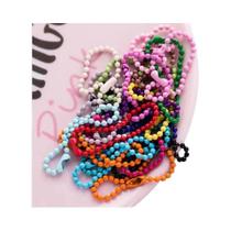 Corrente De Ferro Pintada a Spray De 12cm Com 60 Elos E Fecho De Contas Para Acessórios De Joias DIY