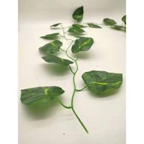 Corrente de Folha Artificial Trepadeira De 2 Metros Para Parede Verde E Muro Inglês