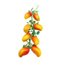 Corrente De Frutas Artificiais Com 8 Frutas E 50cm De Comprimento Total