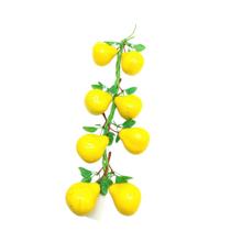 Corrente De Frutas Artificiais Com 8 Frutas E 50cm De Comprimento Total