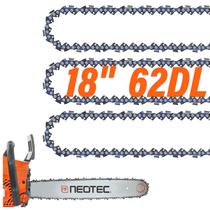 Corrente de motosserra NEO-TEC 18" 3/8" LP Pitch 0,050" Gauge 62DL Corrente de motosserra NEO-TEC 18" 3/8" LP Pitch 0,050" Gauge 62DL