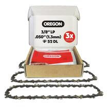 Corrente de motosserra Oregon 3/8 LP Pitch, calibre 1,3 mm, barra de 35 cm Corrente de motosserra Oregon 3/8 LP Pitch, calibre 1,3 mm, barra de 35 cm