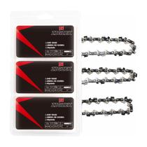 Corrente de motosserra ZIGZEK de 10 polegadas 3/8LP Pitch 1,3 mm, calibre 40 elos Corrente de motosserra ZIGZEK de 10 polegadas 3/8LP Pitch 1,3 mm, calibre 40 elos