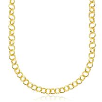 Corrente de Ouro 18k Grosso Masculino Elo Português 60cm Fecho Canhão Banhado Corrente de Ouro 18k Grosso Masculino Elo Português 60cm Fecho Canhão Banhado