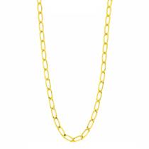 Corrente de Ouro 18K Groumet Longa 60cm Corrente de Ouro 18K Groumet Longa 60cm