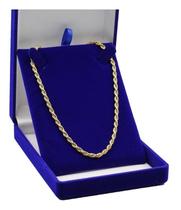 Corrente De Prata 925 Banhada A Ouro 18k Malha Baiano 45cm Corrente De Prata 925 Banhada A Ouro 18k Malha Baiano 45cm