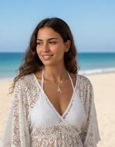 Corrente de Prata 925 com Pingente Estrela do Mar Corrente de Prata 925 com Pingente Estrela do Mar