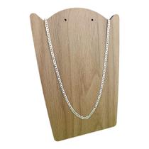 Corrente De Prata 925 Elo Fivela Chata 60 cm Bijou Art