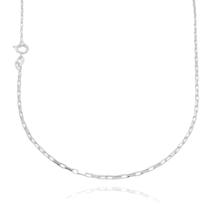 Corrente De Prata Masculina 60cm Cubinho Prata Maciça 925 Corrente De Prata Masculina 60cm Cubinho Prata Maciça 925