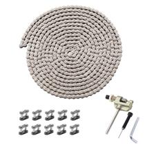 Corrente de Rolete KAMIER 25H 300 cm 480 Elos com Quebrador Corrente de Rolete KAMIER 25H 300 cm 480 Elos com Quebrador
