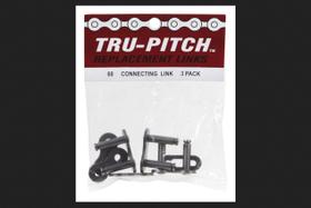 Corrente de rolos de aço Daido Connecting Link nº 60, pacote com 3 Corrente de rolos de aço Daido Connecting Link nº 60, pacote com 3