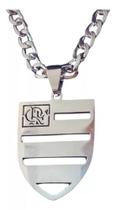 Corrente Do Flamengo 60cm Em Aco Inox 316l Pode Molhar