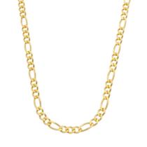 Corrente Dourada Masculina Elo 3 por 1 - 5mm Corrente Dourada Masculina Elo 3 por 1 - 5mm