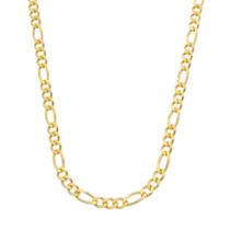 Corrente Dourada Masculina Elo 3 por 1 - 5mm Corrente Dourada Masculina Elo 3 por 1 - 5mm
