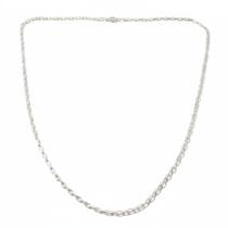 Corrente E Pulseria Masc. Prata Maciça 925 70cm 21cm Bloco Corrente E Pulseria Masc. Prata Maciça 925 70cm 21cm Bloco