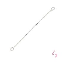 Corrente Earline 6,5cm Veneziana Prata 925 Brinco Piercing Corrente Earline 6,5cm Veneziana Prata 925 Brinco Piercing