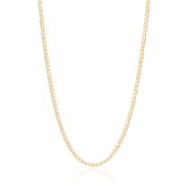 Corrente Elo curto batido banhado a ouro 18 k tamanho 60 cm masculina rommanel 532329 Corrente Elo curto batido banhado a ouro 18 k tamanho 60 cm masculina rommanel 532329