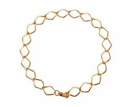 Corrente Elo longo Folheado Ouro 18k Antialérgico Corrente Elo longo Folheado Ouro 18k Antialérgico