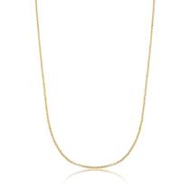 Corrente Elos Portugueses 55cm Revestida em Ouro Corrente Elos Portugueses 55cm Revestida em Ouro