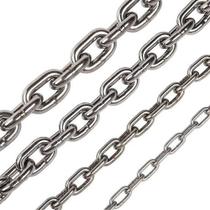 Corrente Em Aço 8Mm Inox Sem Calibragem 8Mm Com Elo Longo