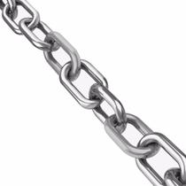 Corrente Em Aço Inox 4 Mm Elo Longo Para Âncora Lancha Barco