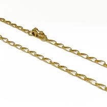 Corrente Em Ouro 10k 416 Laminados E Torcidos 40 Cm Corrente Em Ouro 10k 416 Laminados E Torcidos 40 Cm