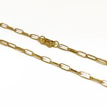 Corrente Em Ouro 10k 416 Veneziana Finas 50 Cm