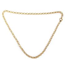 Corrente em Ouro 18k Portuguesa Média 45 cm Corrente em Ouro 18k Portuguesa Média 45 cm