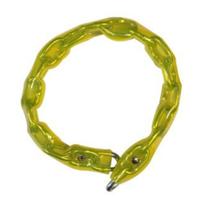 Corrente Encapada Para Cadeados 4x1MT Amarela Corrente Encapada Para Cadeados 4x1MT Amarela