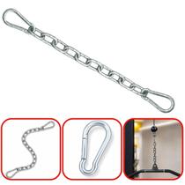 Corrente Extensora Para Puxador Alto E Remada Sentada Com 2 Mosquetões Corrente Extensora Para Puxador Alto E Remada Sentada Com 2 Mosquetões
