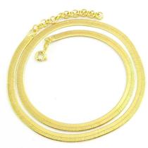 Corrente Feminina 40/45Cm 3Mm Largura Folheada Ouro Cr585