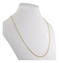 Corrente Feminina De Ouro 18k Elos Portugueses 2.0 50 Cm