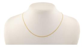 Corrente Feminina Grumet Dupla 1.2 45 Cm Ouro 18k 750 Maciça Corrente Feminina Grumet Dupla 1.2 45 Cm Ouro 18k 750 Maciça