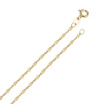 Corrente Feminina Maciça Colar Cordão Coffee Em Ouro 18k