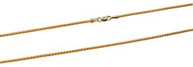 Corrente Feminina Maciça Cordão Pipoca De Ouro 18k 45cm