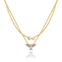 Corrente Feminina Ouro 18k 45cm + Divino