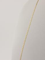 Corrente Feminina Ouro 18k 750 Piastrine 1.3 40 Cm