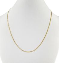 Corrente Feminina Piastrine 1.8 50 Cm Ouro 18k 750 Cordão