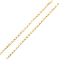 Corrente Feminina Portuguesa Maciça Diamantada Em Ouro 18k 1,50mm Corrente Feminina Portuguesa Maciça Diamantada Em Ouro 18k 1,50mm