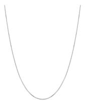 Corrente Feminina Prata Maciça 925 Veneziana Fina 45 Cm